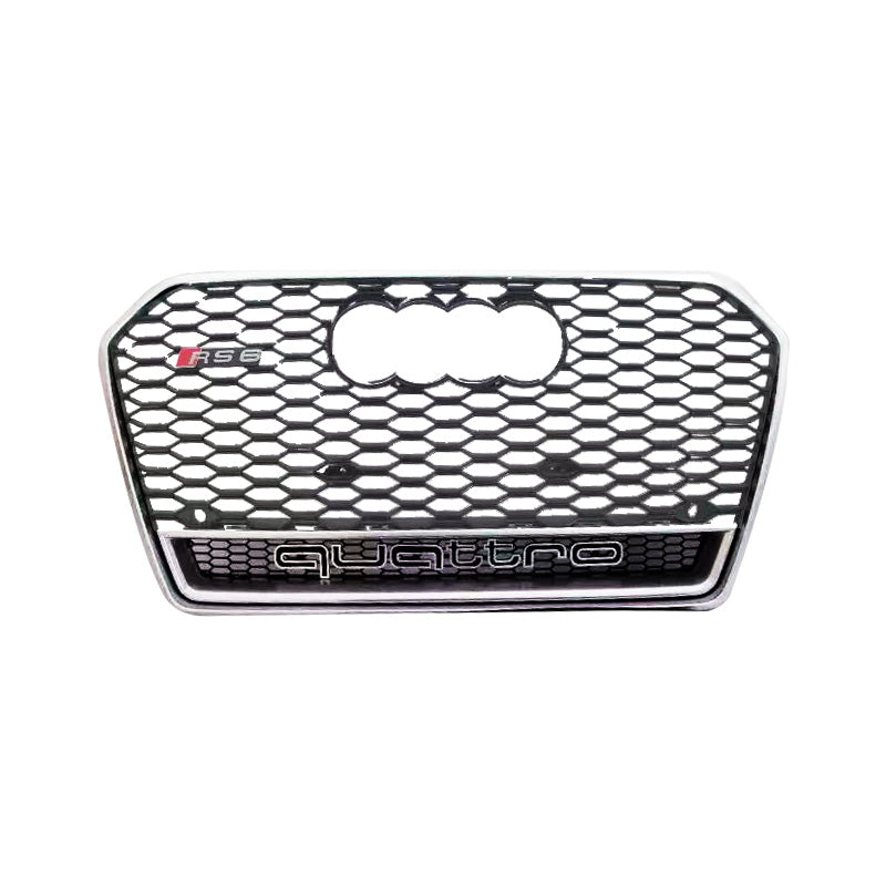 2016-2018 For Audi A6 S6 C7.5 RS6 Honeycomb Grille With Lower Mesh