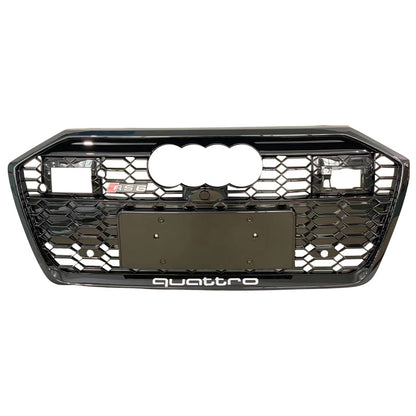 2019-2025 For Audi A6 S6 C8 C8.5 RS6 Honeycomb Grille