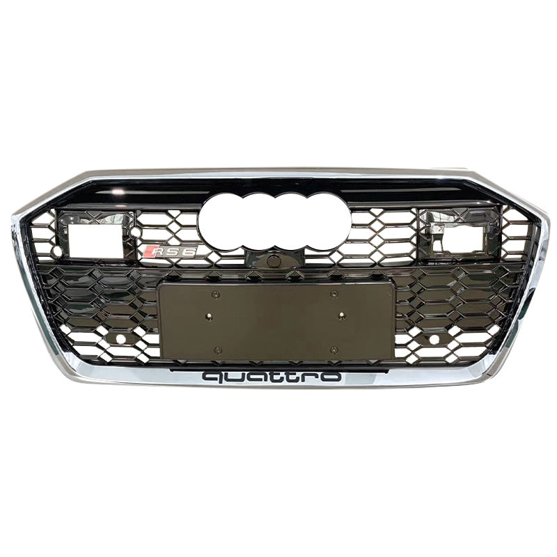 2019-2025 For Audi A6 S6 C8 C8.5 RS6 Honeycomb Grille