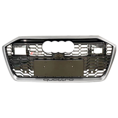 2019-2025 For Audi A6 S6 C8 C8.5 RS6 Honeycomb Grille