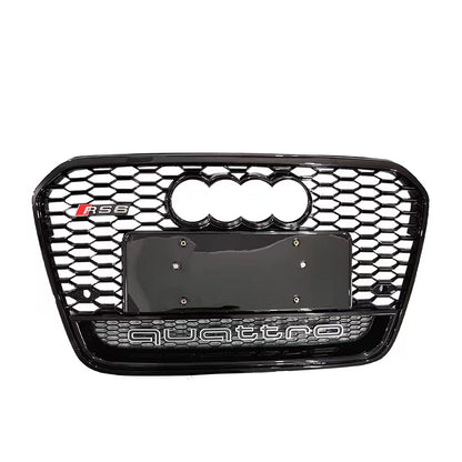 2012-2015 For Audi A6 S6 C7 RS6 Honeycomb Grille With Lower Mesh