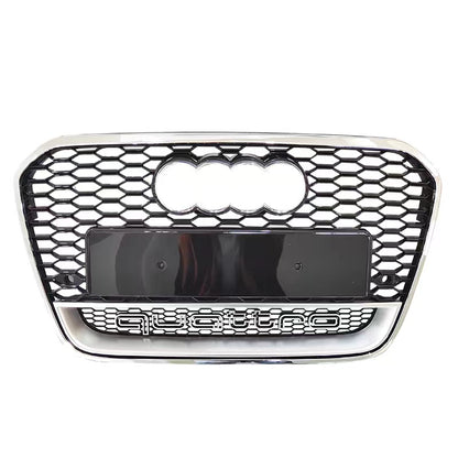 2012-2015 For Audi A6 S6 C7 RS6 Honeycomb Grille With Lower Mesh