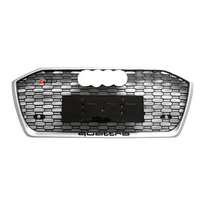 2019-2025 For Audi A6 S6 C8 C8.5 RS6 Honeycomb Grille