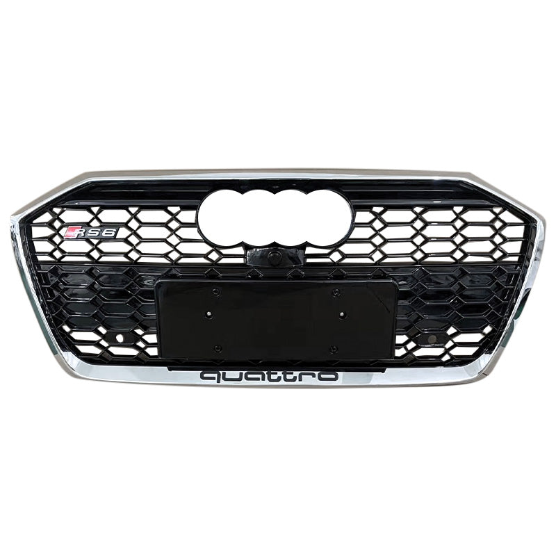 2019-2025 For Audi A6 S6 C8 C8.5 RS6 Honeycomb Grille