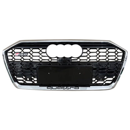 2019-2025 For Audi A6 S6 C8 C8.5 RS6 Honeycomb Grille