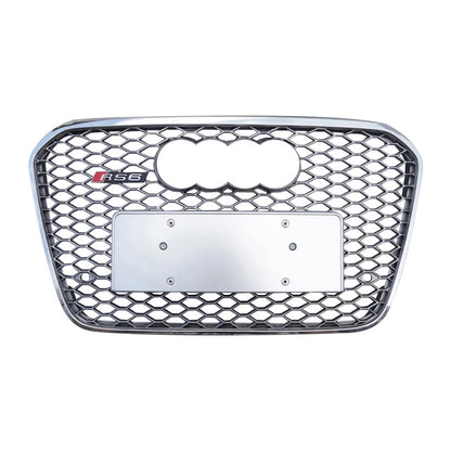 2012-2015  For Audi A6 S6 C7 RS6 Style Honeycomb Grille