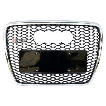 2009-2011 For Audi A6 S6 C6 RS6 Style Honeycomb Grille