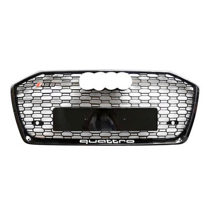 2019-2025 For Audi A6 S6 C8 C8.5 RS6 Honeycomb Grille