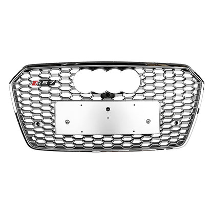 2016-2018 For Audi A7 S7 C7.5 RS7 Style Honeycomb Grille