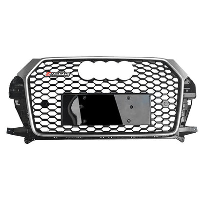 2016-2019 For Audi Q3 SQ3 8U.5 RSQ3 Style Honeycomb Grille