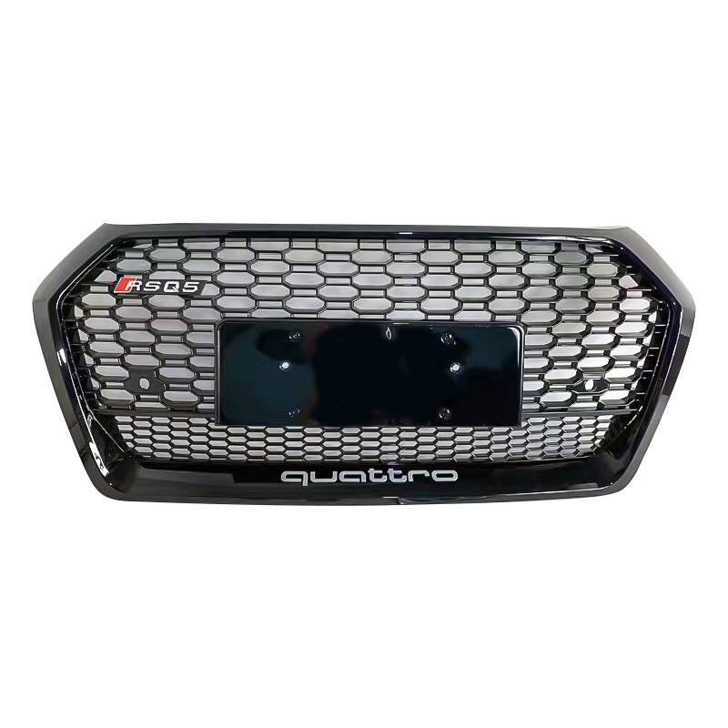 2019-2021 For Audi Q5 SQ5 B9 RSQ5 Honeycomb Grille With Lower Mesh