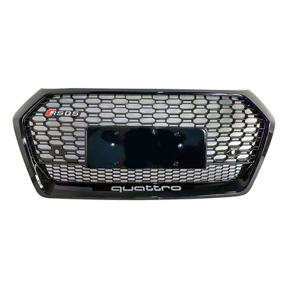2019-2021 For Audi Q5 SQ5 B9 RSQ5 Honeycomb Grille With Lower Mesh