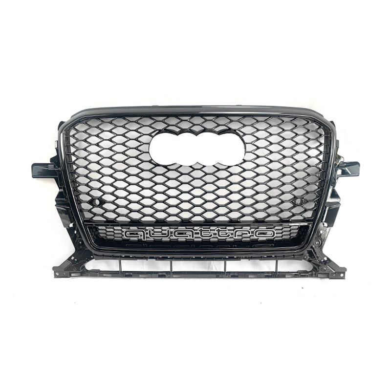2013-2018 For Audi Q5 SQ5 8R.5/B8.5 RSQ5 Honeycomb Grille With Lower Mesh