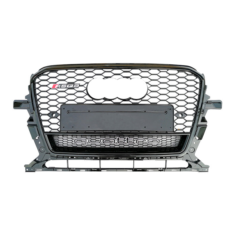 2013-2018 For Audi Q5 SQ5 8R.5/B8.5 RSQ5 Honeycomb Grille With Lower Mesh