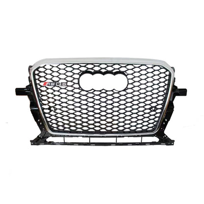 2013-2018 For Audi Q5 SQ5 8R.5/B8.5 RSQ5 Honeycomb Grille