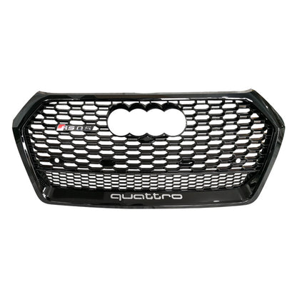 2019-2021 For Audi Q5 SQ5 B9 RSQ5 Honeycomb Grille With Lower Mesh