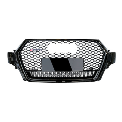 2016-2019 For Audi Q7 SQ7 4M RSQ7 Honeycomb Grille With Lower Mesh