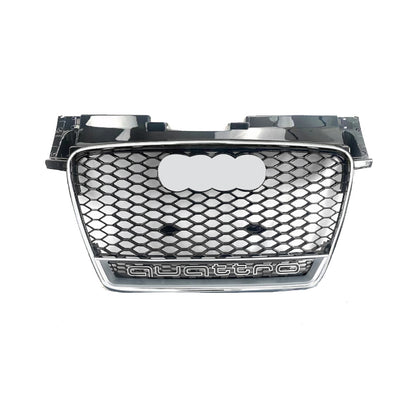 2008-2014 For Audi TT TTS MK2 8J TTRS Honeycomb Grille With Lower Mesh