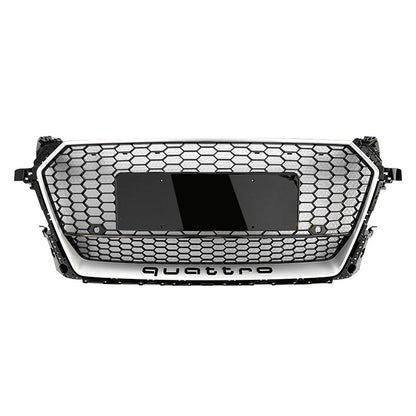 2015-2023 For Audi TT TTS MK3 FV/8S TTRS Honeycomb Grille With Lower Mesh